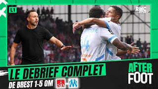 Brest 15 OM  Le débrief complet de l’After foot après la balade marseillaise [upl. by Aylward745]