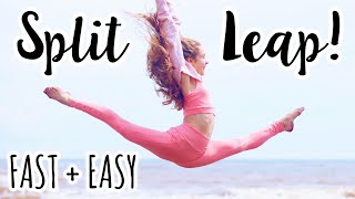 Get your Split Leap  Jump Fast Stretches for Leg Flexibility amp Strength [upl. by Zane]