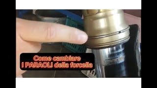 Sostituzione Paraolio Forcella Motocrossenduro [upl. by Aderb]