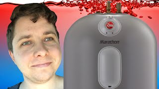 How to Install an Electric Water Heater Rheem Marathon  StepByStep Walkthrough [upl. by Airak757]