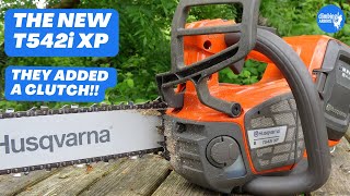 NEW Husqvarna T542iXP chainsaw FIRST IMPRESSIONS [upl. by Elfreda]