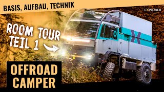 Expeditionsmobil selber bauen Offroad Wohnmobil Room Tour Teil 12 [upl. by Gardy]