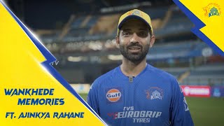 Wankhede memories with Ajinkya Rahane  MIvCSK WhistlePodu [upl. by Bouzoun]