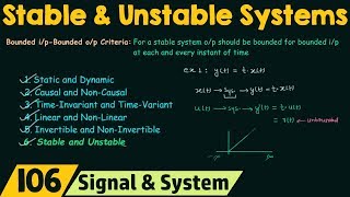 Stable and Unstable Systems [upl. by Ettedo973]