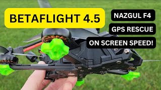 BETAFLIGHT 45  THIS QUAD IS FAST [upl. by Rubio]