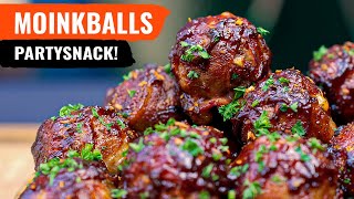 MOINK BALLS recept op de Kamado BBQ 🔥 Een absolute aanrader [upl. by Leigha]