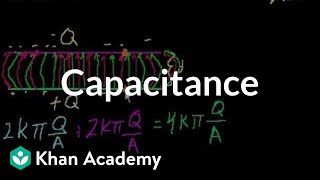 Capacitance  Circuits  Physics  Khan Academy [upl. by Ernesta]