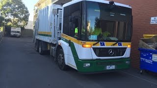 Waste Management Rear Loader on Hard Waste AC1448 [upl. by Breen]