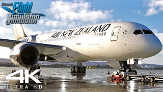 INSANE GRAPHICS  MSFS Realistic 4 Hour Full Flight To Adelaide Airport  Boeing 7878 Dreamliner [upl. by Kamp]