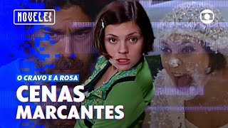 AS CENAS MARCANTES DE O CRAVO E A ROSA OS SURTOS DE CATARINA E MAIS  NOVELEI  VIVA [upl. by Yllrebmik]