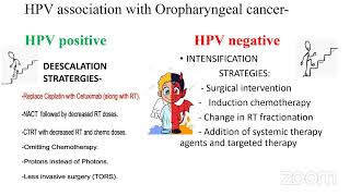 Early Oropharynx Cancer Teaching Rounds [upl. by Kiley]