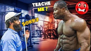 BODYBUILDER VS CLEANER 💪🔥  Anatoly GYM PRANK 1 [upl. by Lynnell]