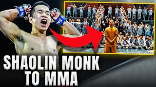 Former SHAOLIN MONK Xie Wei Is CRUSHING Opponents In MMA 🤯🥋 [upl. by Willetta466]