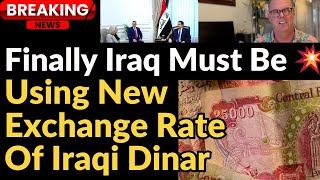 Iraqi Dinar  New Rate Set On 345 To 425 USD  Iraqi Dinar News Today 2024Iqd Dinar News [upl. by Denney742]