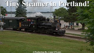 Tiny Steamer in Portland [upl. by Idroj927]