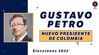 Gustavo Petro nuevo presidente de Colombia l Resultados elecciones presidenciales 2022 [upl. by Komarek]