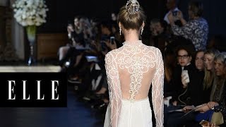 8 Wedding Dresses That Are Even Prettier From the Back  ELLE [upl. by Siuqaj]