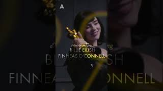 Oscar Winners Billie Eilish and Finneas OConnell  Victory Lap  Shorts [upl. by Luben]