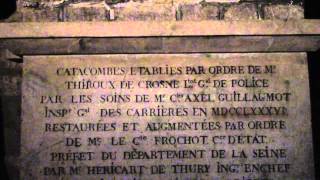 VISITEDECOUVERTE CATACOMBES DE PARIS [upl. by Demp]