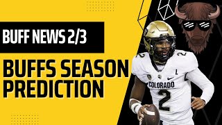 The 2024 Buffs Schedule released and Prediction Buffs News Weekly 2324 [upl. by Pufahl]