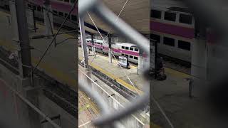 Boston Commuter Rail Back Bay 130 MPH Trains Are Coming [upl. by Eveineg]