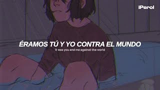 Letdown  Crying In The Shower Español  Lyrics [upl. by Enetsirk]