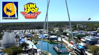 The Worlds Tallest SkyCoaster Featurette  Fun Spot America Kissimmee [upl. by Fridell777]