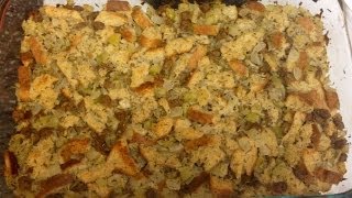 How to make Sausage Stuffing Weight Watcher Style 2 Points Plus [upl. by Eico]