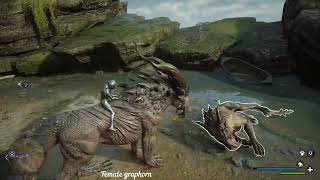 Catching a female graphorn using a male graphorn hogwarts legacy gameplay [upl. by Macfadyn693]