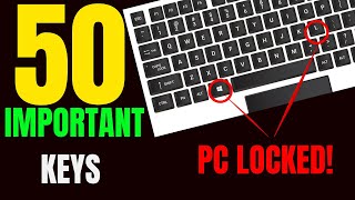 50 Secrets of Keyboard keys button which no one will tell you in 2024 [upl. by Anotal]