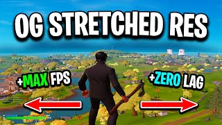 How To Get STRETCHED RESOLUTION in Fortnite Chapter 2 Remix Best Stretched Res [upl. by Olsen]