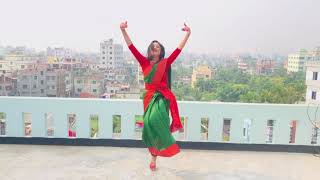 Hridoy Amar Bangladesh Dance  Bijoy Dibosh Special  LiveTo Dance With Mim [upl. by Diraf]