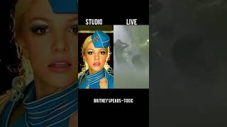 Britney Spears Toxic Studio version vs live performance [upl. by Agnimod]