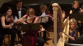 Mozart Concerto for Flute Harp and Orchestra in C major K 299  complete  LIVE [upl. by Massarelli]