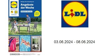 Lidl Prospekt DE  vom 36 bis 862024 [upl. by Anilatac687]