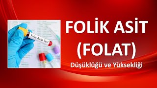 FOLİK ASİT NEDİR EKSİKLİĞİNDE NELER OLUR [upl. by Annyrb]