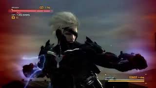 Raiden vs Armstrong  lirics video  MGR revengeance [upl. by Odlawso]