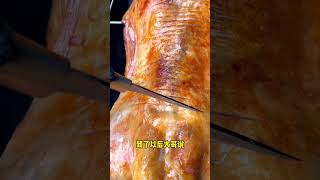 Freshly roasted whole lamb is steaming and sizzling meat roast food grill delicious [upl. by Aramoy]