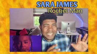 Vocal Coach REACTS TO Sara James Sings quotRocket Manquot by Elton John [upl. by Ettelohcin838]