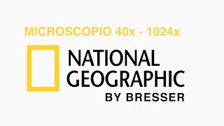 Microscopio 40x1024x National Geographic  Roptic [upl. by Negeam]