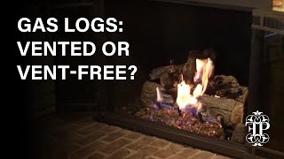 Gas Logs Vented or VentFree How To Tell The Difference and Decide Which One You Need [upl. by Ardnekahs]