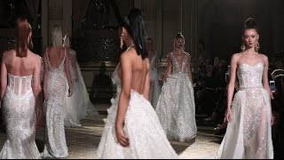 BERTA SS 2018 Bridal Collection  NY Runway Show [upl. by Yra]