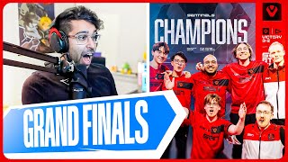 THE GRAND FINALS  ShahZaM reacts to SEN vs LOUD VCT Americas Kickoff 2024 [upl. by Nillad]