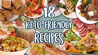 18 Keto Recipes  Low Carb Super Comp  Well Done [upl. by Nedyarb]