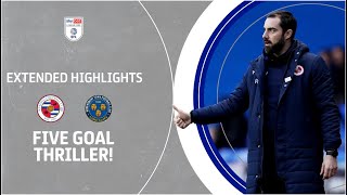 FIVE GOAL THRILLER  Reading v Shrewsbury Town extended highlights [upl. by Zellner462]