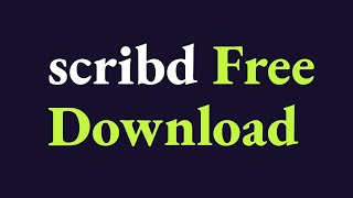 How To Download Document From Scribd for free  Scribd pdf Download  Scribdcom [upl. by Trik]