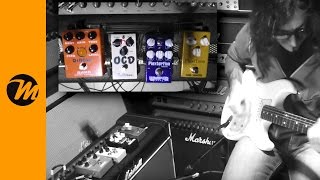 Diablo Gain Plus Fulltone OCD Wampler Plextortion e Carl Martin PlexyTone a confronto [upl. by Jocko]