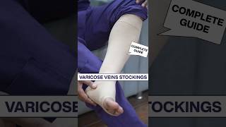 How to wear COMPRESSION SOCKS Fast amp Easy shorts varicoseveins [upl. by Atnima907]