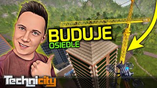 💙 BUDUJĘ OSIEDLE  REALISTYCZNY MINECRAFT  SCRAP 3 TECHNICITY Gameplay PL [upl. by Veron]