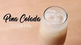 Pina Colada Cocktail Homemade Refreshing Drink [upl. by Iramohs110]